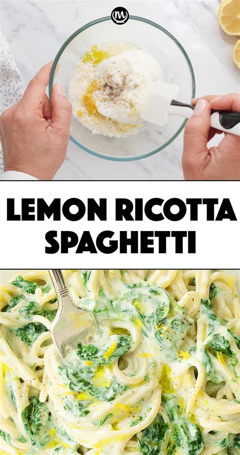 Quick lemon ricotta pasta – Artofit