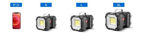 Crasts Rechargeable Torch Flashlight Portable Handheld Spotlight ...