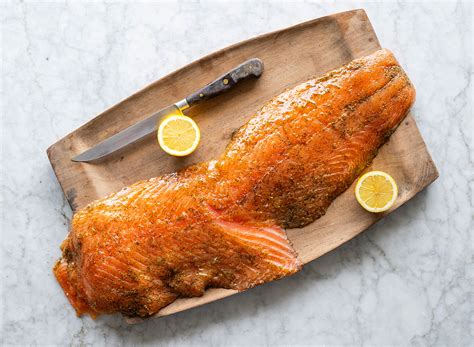 Festive Salmon Whole Side - Smoked Fish Online - Wright Brothers Home ...