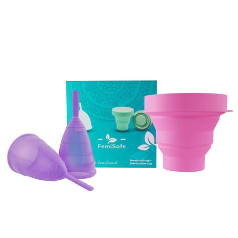 Buy Menstrual Cups & 1 Sterilizer online in india – Femisafe.in