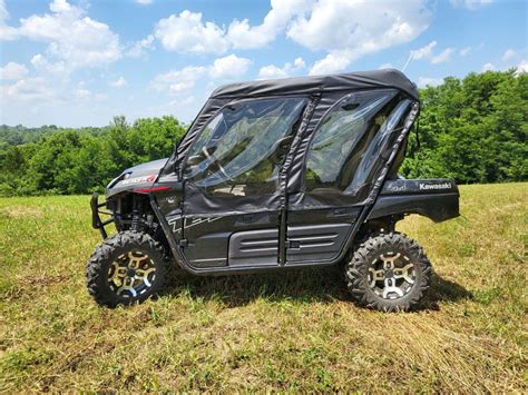 Kawasaki Teryx 4-Seater - Full Cab Enclosure with Vinyl Windshield - UTV Cab Enclosures
