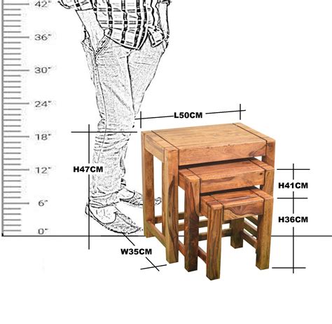 Solid Wood Wooden Group Design Lamp Table | Lamp Side Table | Side End ...