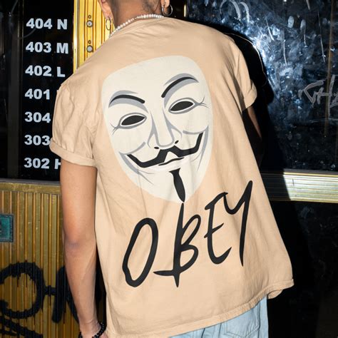 Obey Anonymous Tech Unisex T-shirt – Collectors Edition
