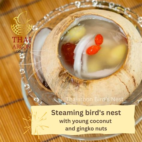 Bird's Nest Soup At Hatyai @Thai Aroon Bird's Nest - Thai Aroon Royal ...