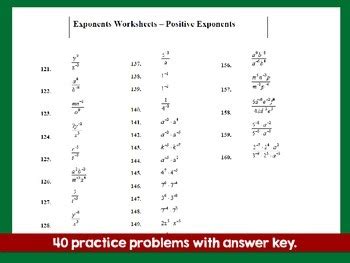 Image result for How to Make Exponents Positive