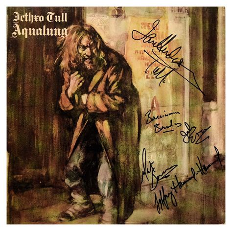 Jethro Tull - Aqualung, Ian Anderson, Clive Bunker, Martin Barre,ROCK ...