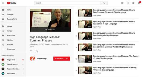 Sign Language Tutorials Free 的图像结果
