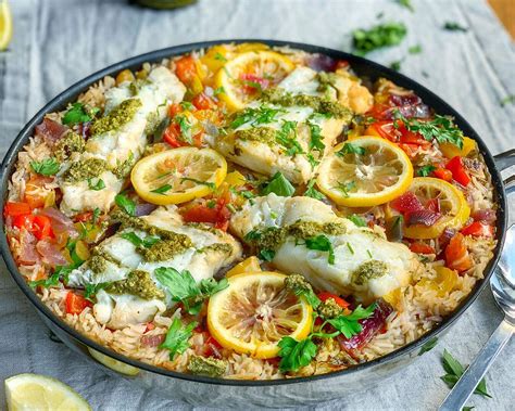Mediterranean Fish With Rice Recipe | Gluten Free Goddess Recipes
