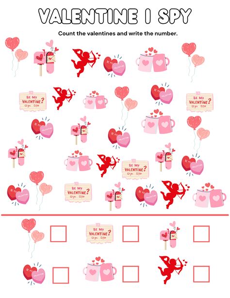 Valentine's Day Activity Pack Free Printable For Kids — Tiaras & Tantrums