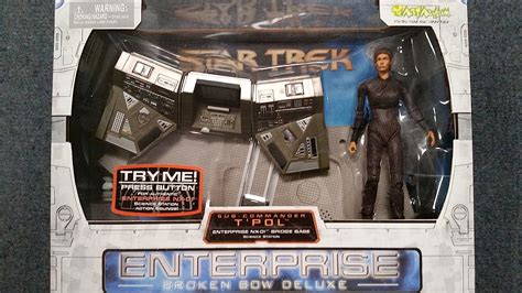 Buy Star Trek Enterprise Broken Bow Commander T' Pol Deluxe Action ...