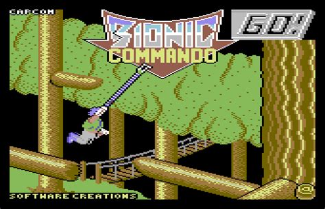 Image result for Bionic Commando Commodore 64