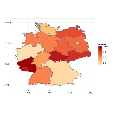 Ggplot Map 的图像结果