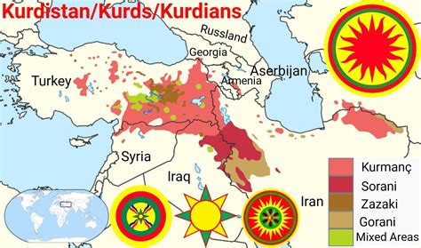 Kurdistan/Kurds/Kurdians in Mesopotamia and Middle East States ...