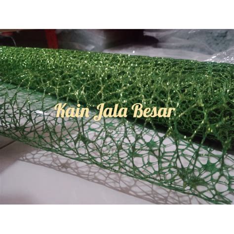 Jual Kain Jala / Kain Jaring Besar Hijau per Uk. 50 cm - Jakarta Timur ...