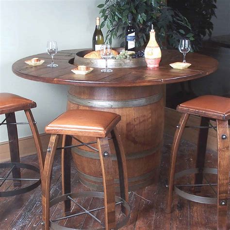 135 Wine Barrel Furniture Ideas You Can DIY or BUY [PHOTOS!]
