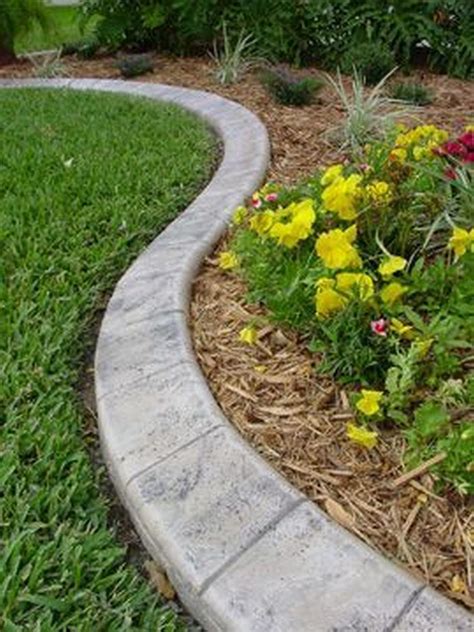 Concrete border landscape edging ideas - destatX