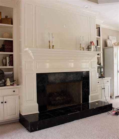 Paint over Marble Tile Fireplace – Fireplace Guide by Linda