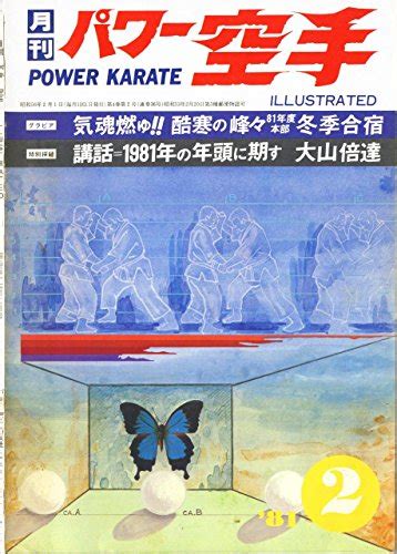 POWER KARATE ILLUSTRATED (Kyokushin karate collection) (Japanese ...