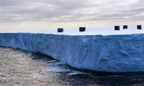 A remote Antarctic station lost its containers to a blizzard. Days ...