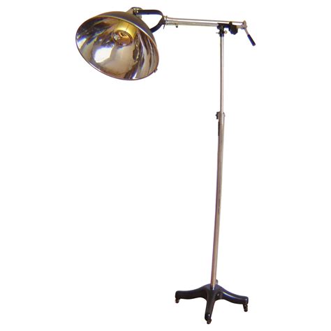 Rare Iron Counterbalance Adjustable Floor Lamp For Sale at 1stDibs ...