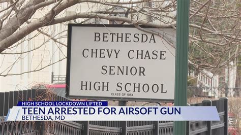 Teen arrested after report of gun at Bethesda-Chevy Chase High School ...