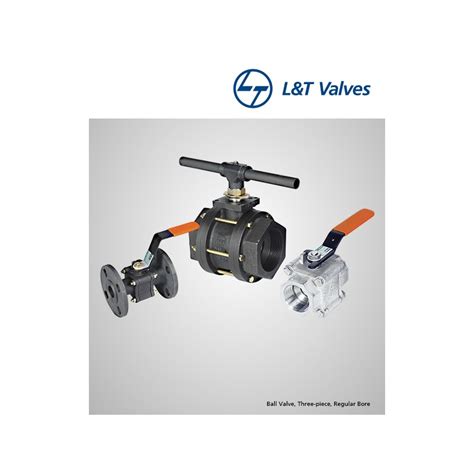 L&T CS (WSB) Full Bore 3pc Ball Valve SC/SW Fittings Size 8mm
