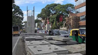 Ejipura flyover work picks up after years of delay, completion target ...