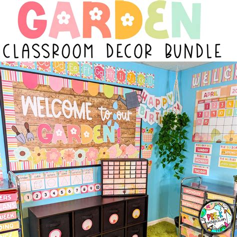 Garden Classroom Decor Bundle: Back to School (digital Download) - Etsy ...