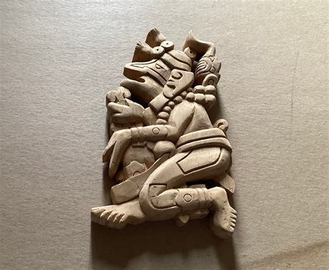 Mayan Corn God Statue