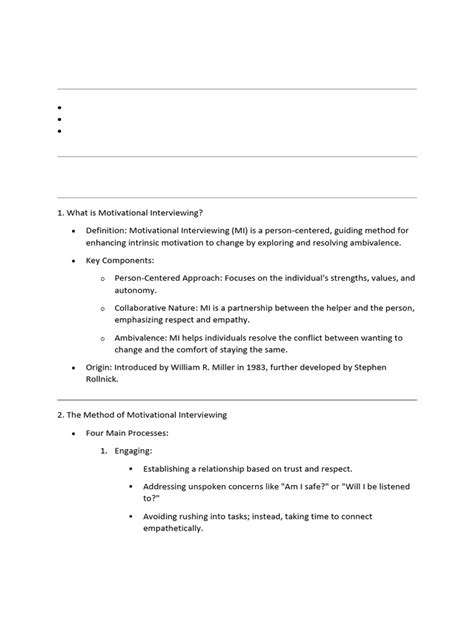 Image result for Motivational Interviewing Techniques Examples