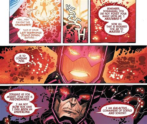 Galactus vs Dormammu: Who'd Win in Marvel Comics