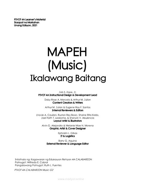 Image result for Music 2 Module