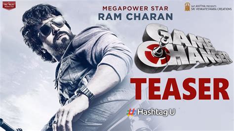 Game Changer Teaser Release Date & Time - HashtagU