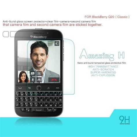 Dr. Vaku ® BlackBerry Classic Q20 Ultra-thin 0.2mm 2.5D Curved Edge ...