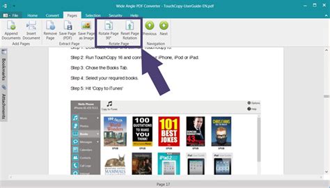 Rotate a PDF and Save Rotation 的图像结果