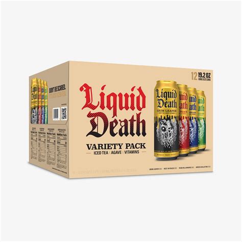 Iced Tea Variety 19.2oz (12-Pack) – Liquid Death