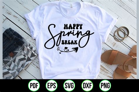 Happy Spring Break SVG Graphic by Abdul Mannan125 · Creative Fabrica
