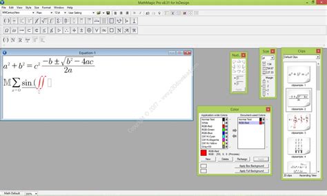 Image result for Math Equation InDesign
