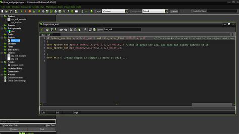 Image result for Game Maker Visual Scripting Making a Wall