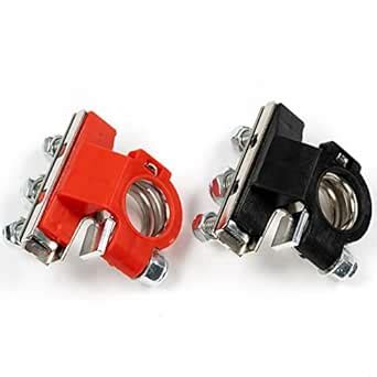 1Pair 3 Way 6V 12V Automotive Car Top Post Battery Terminals Wire Cable ...