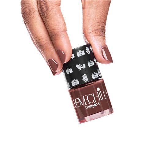 Buy Brown Nail Paint Online - Lovechild Masaba