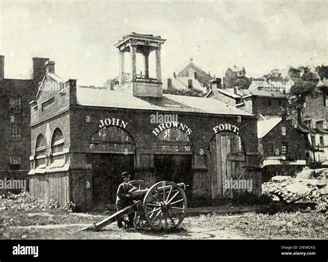 Engine House at Harper's Ferry where John Brown made his last stand ...