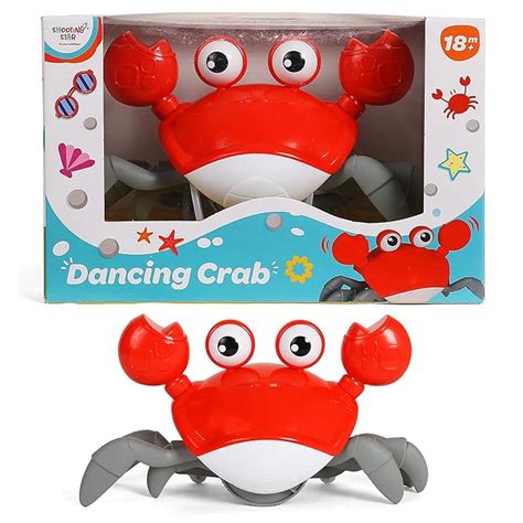 Buy Shooting Star Dancing Crab – Moving Musical Toy for Toddlers 18M ...
