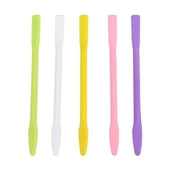F FABOBJECTS® 5pcsMix Sticks Silicone Stir Stick Reusable Epoxy Stir ...