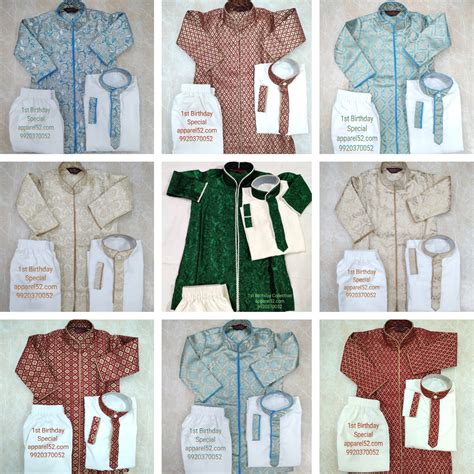 Embroidery Saya-Kurta-Izar for Kids.