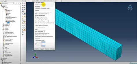 Abaqus 3D Example 的图像结果