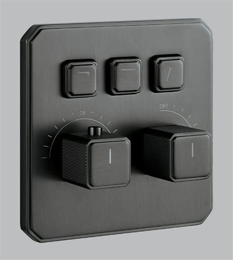 NEO CLASSIC DESIGN HIGH FLOW THERMOSTATIC CLICK SELECT DIVERTER WITH 3 ...