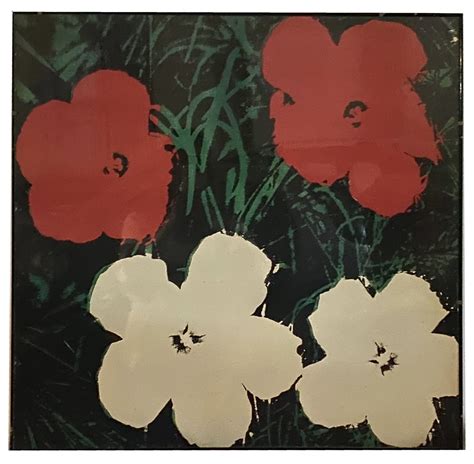 Andy Warhol Flowers 1970