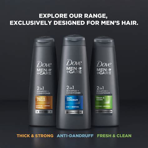 Dove Men+Care Anti Dandruff 2in1 Shampoo+Conditioner, 650 ml Combo (Pa