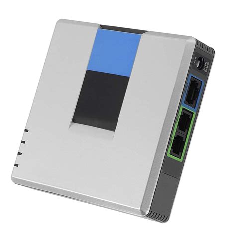 VoIP Gateway, PAP2T NA PAP2T 2 Ports Internet Phone Adapter, with Power ...